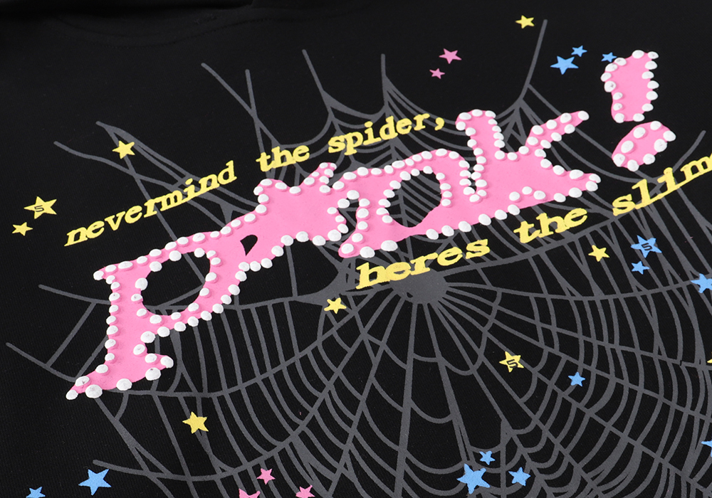 Coco Shoes Sp5der Young Thug Black Punk Hoodie - Cocoshoesvip.net