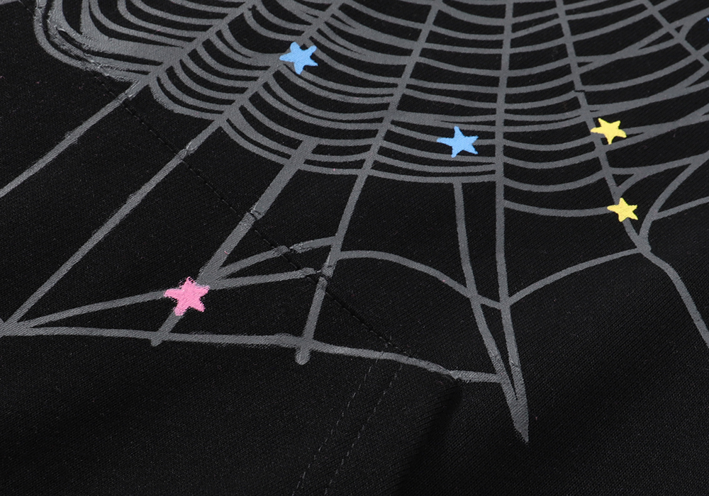 Coco Shoes Sp5der Young Thug Black Punk Hoodie - Cocoshoesvip.net