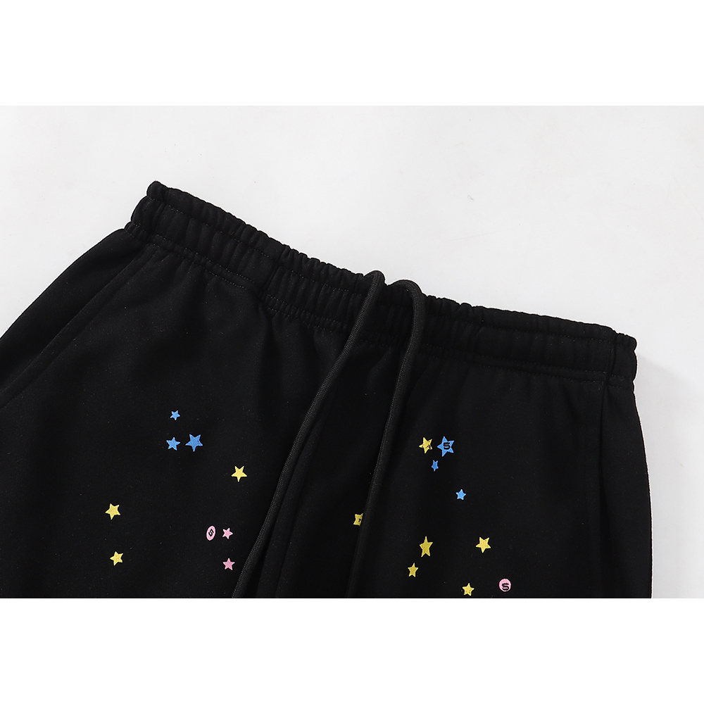 Coco Shoes Sp5der Young Thug Black Punk Sweatpan - Cocoshoesvip.net