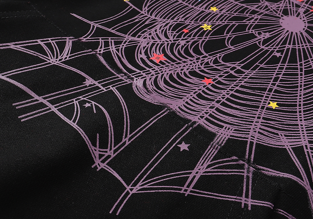 Coco Shoes Sp5der Web Hoodie Black - Cocoshoesvip.net