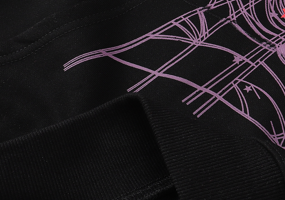 Coco Shoes Sp5der Web Hoodie Black - Cocoshoesvip.net