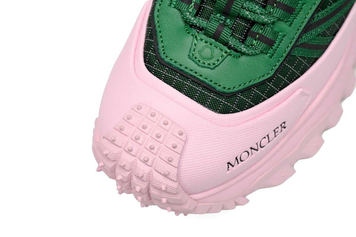 Coco Shoes Moncler Trailgrip Gore-Tex Low Pink Green 4M00230M2058-P48 - Cocoshoesvip.net