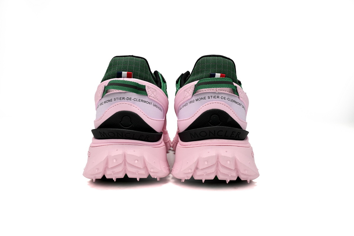 Coco Shoes Moncler Trailgrip Gore-Tex Low Pink Green 4M00230M2058-P48 - Cocoshoesvip.net