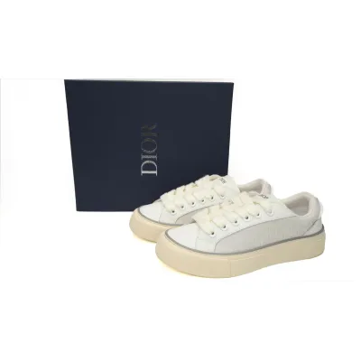 Coco Shoes Dior B33 Sneaker White Smooth Calfskin Oblique Jacquard 3SN303ZYS_H068 02