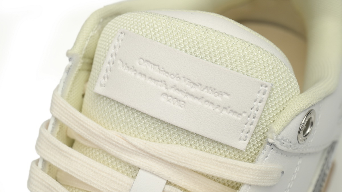 Coco Shoes OFF-WHITE Out Of Office OOO Low Tops White Black SS21 OMIA189S21LEA0030110 - Cocoshoesvip.net