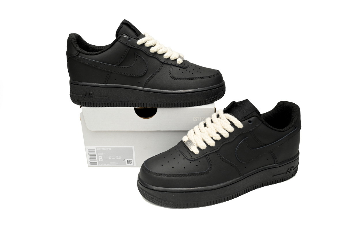 Coco Shoes Nike Air Force 1 Low '07 Black CW2288-001 - Cocoshoesvip.net
