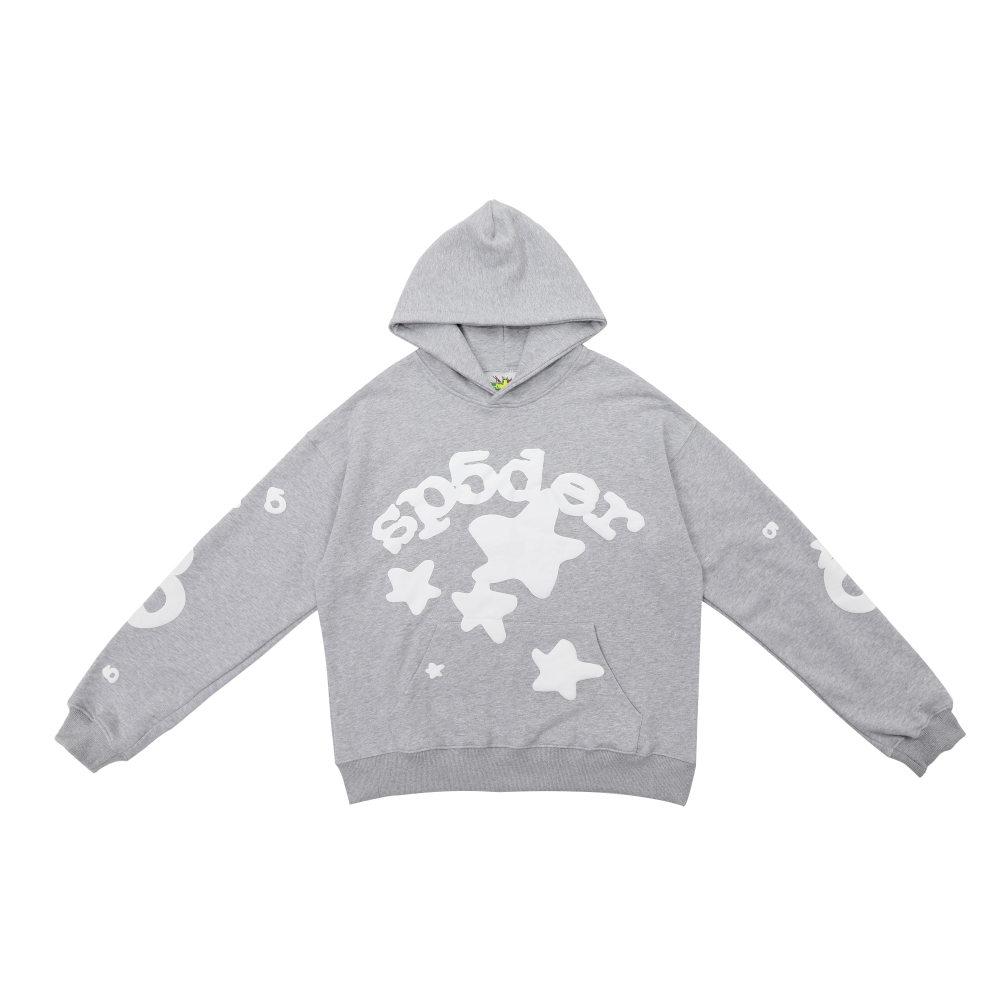 Coco Shoes Sp5der Grey Beluga Hoodie - Cocoshoesvip.net