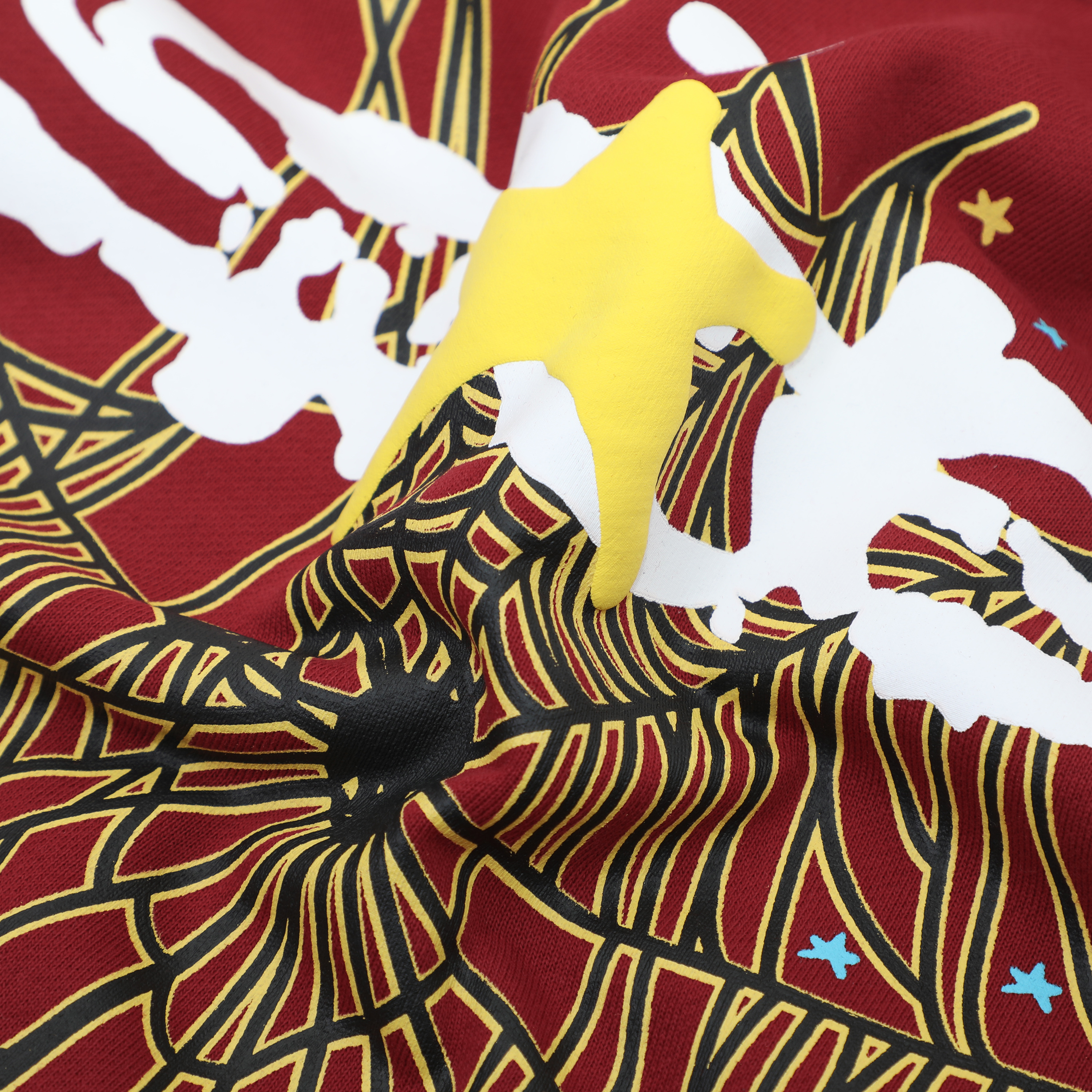 Coco Shoes Sp5der Logo Hoodie Red - Cocoshoesvip.net