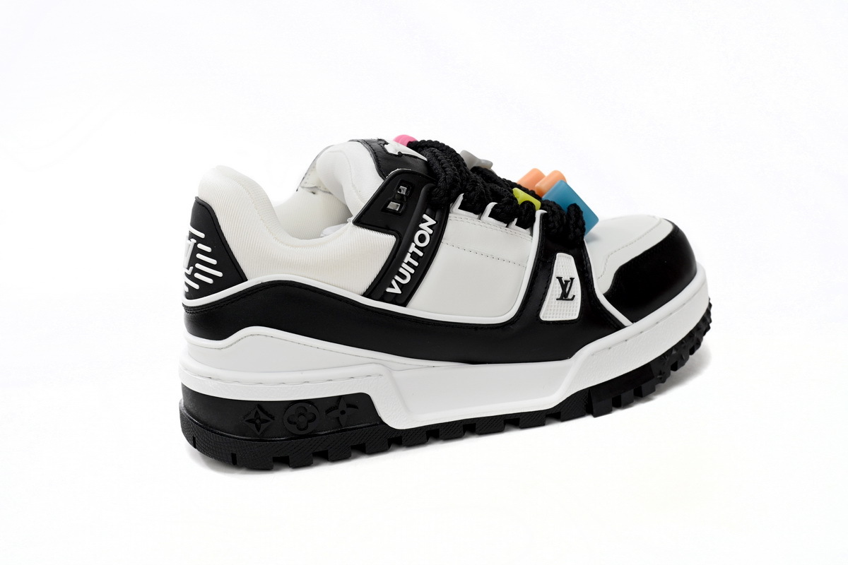 Coco Shoes Louis Vuitton Trainer Maxi Black White 1AB8SC/1AB8SI - Cocoshoesvip.net