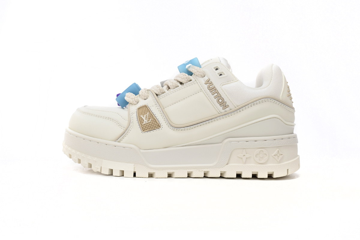 Coco Shoes Louis Vuitton Trainer Maxi White 1AB8RN - Cocoshoesvip.net