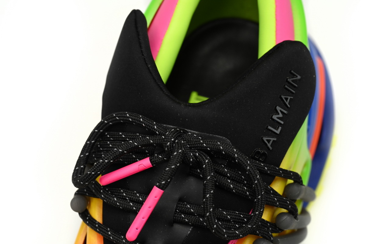 Coco Shoes Balmain Unicorn Low-Top Multicolor YM1VJ309KNHC - Cocoshoesvip.net