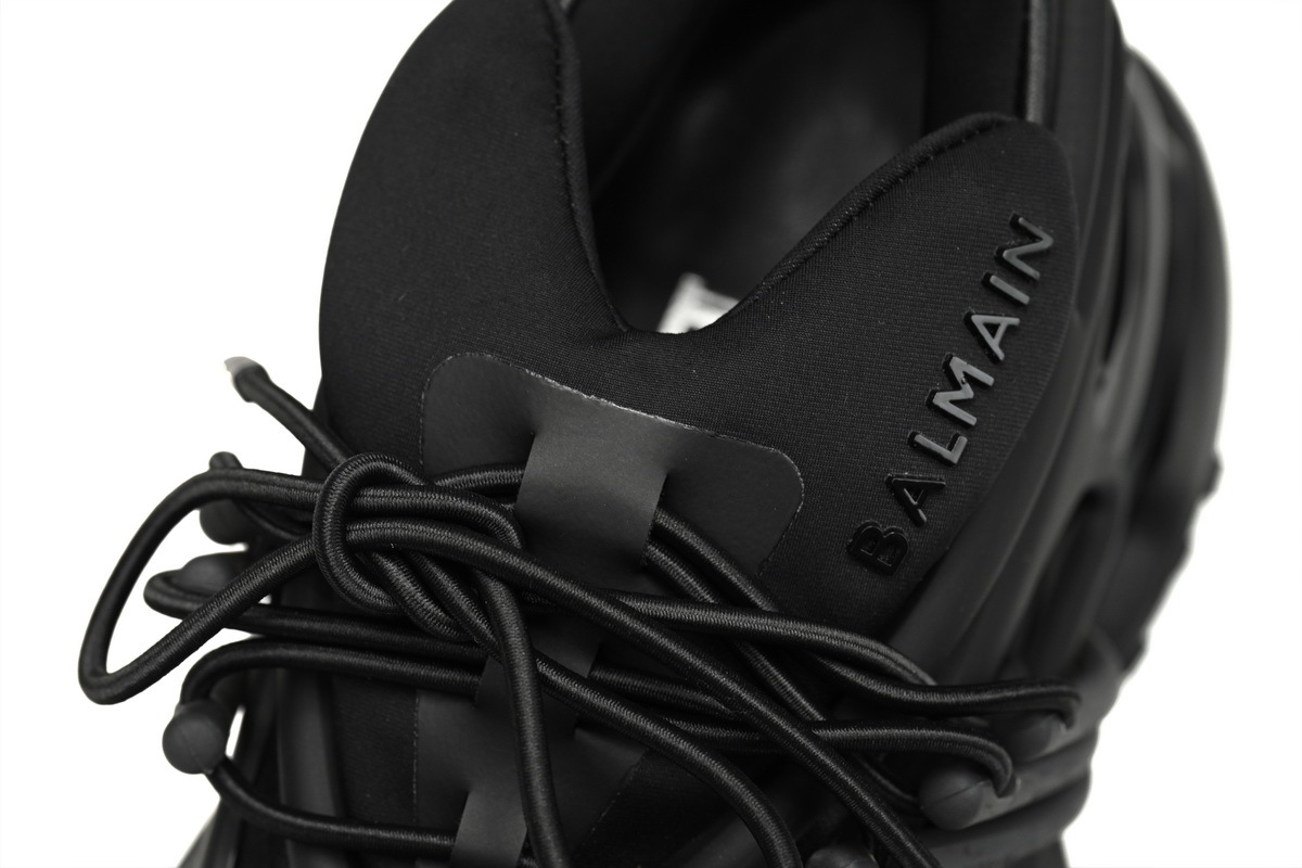 Coco Shoes Balmain Unicorn Low-Top Black AM1VJ309KNSC - Cocoshoesvip.net