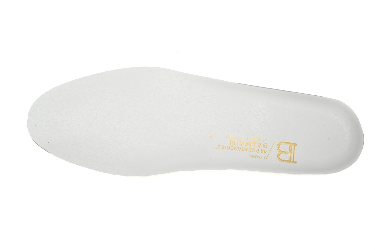 Coco Shoes Balmain Unicorn Low-Top White Yellow YM1VJ309KNES - Cocoshoesvip.net