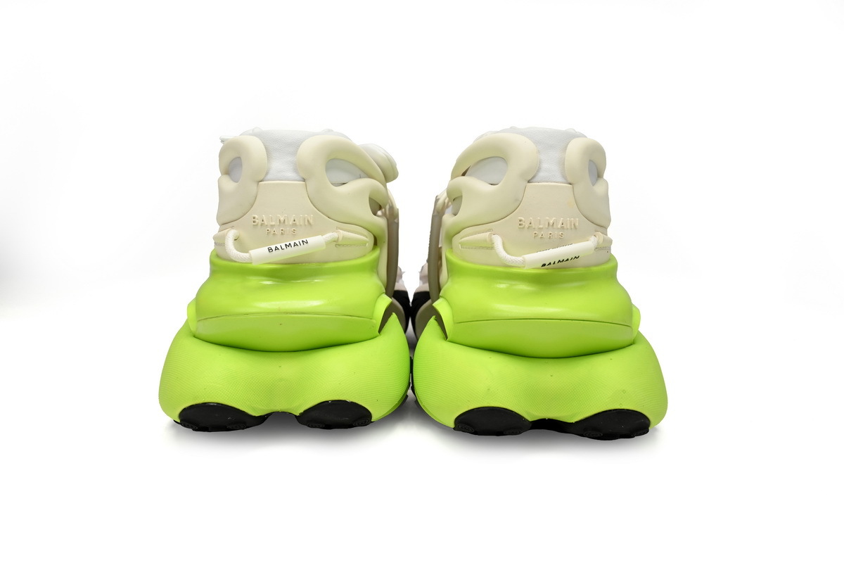 Coco Shoes Balmain Unicorn Low-Top White Yellow YM1VJ309KNES - Cocoshoesvip.net