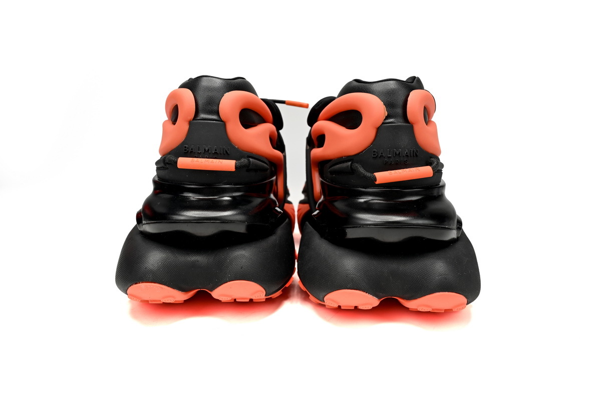 Coco Shoes Balmain Unicorn Low-Top Orange Black YM1VJ309KNCA - Cocoshoesvip.net