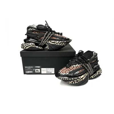 Balmain Unicorn Low-Top Lattice AM1VJ309KPNRGFE 02