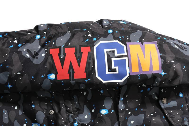 Coco Shoes BAPE Space Camo Shark M-65 Jacket Black - Cocoshoesvip.net