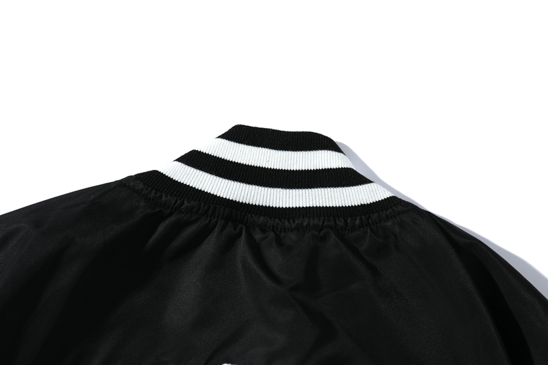 Coco Shoes BAPE x Russell College Varsity Jacket Black - Cocoshoesvip.net