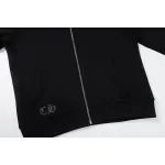 Coco Shoes Chrome Hearts Made In Hollywood Plus Cross Zip Up Hoodie Black/Red - Cocoshoesvip.net