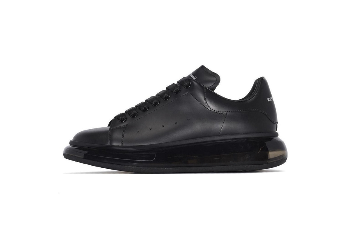 Coco Shoes Alexander McQueen Oversized Black Shiny Sole 604232WHX981000 - Cocoshoesvip.net