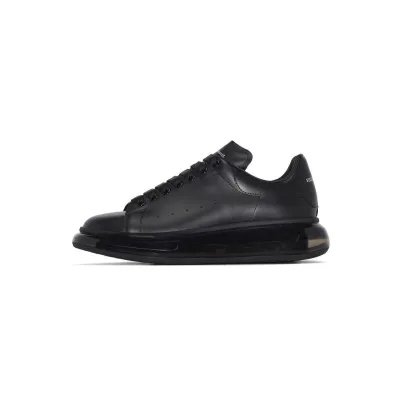 Alexander McQueen Oversized Black Shiny Sole 604232WHX981000 01