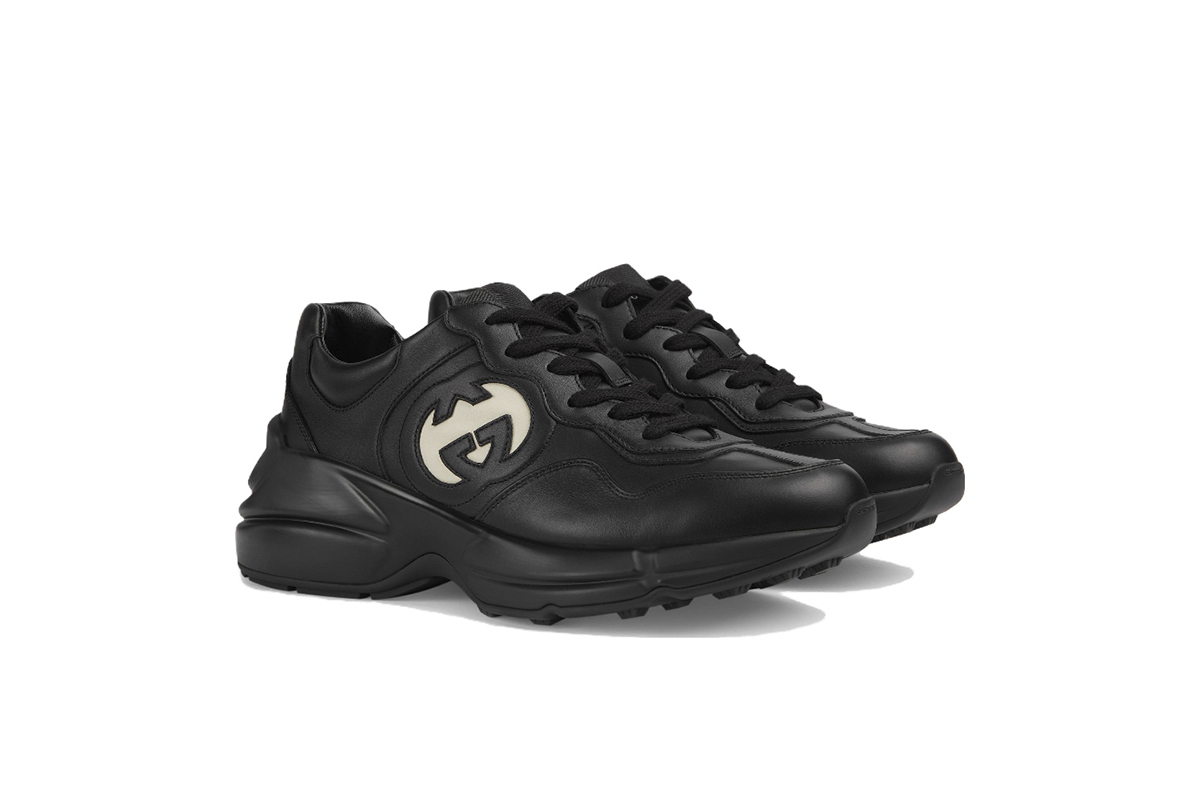 Coco Shoes Gucci Rhyton Black - Cocoshoesvip.net