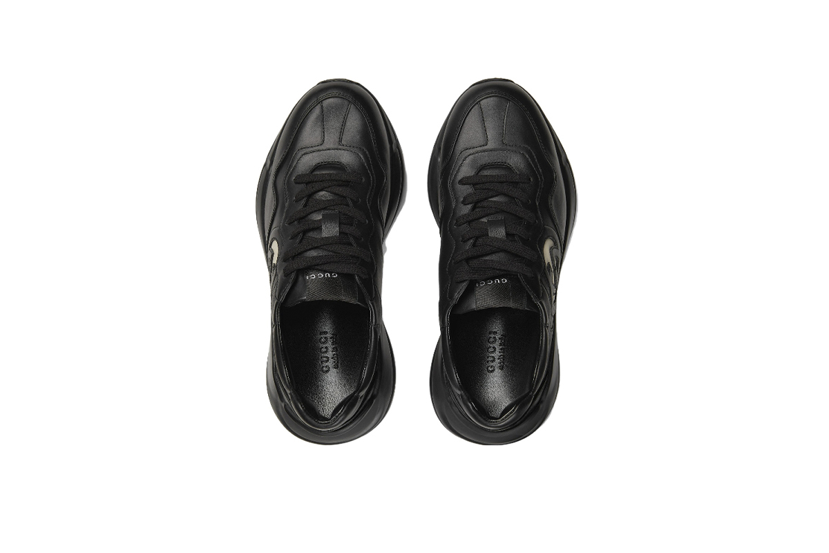 Coco Shoes Gucci Rhyton Black - Cocoshoesvip.net