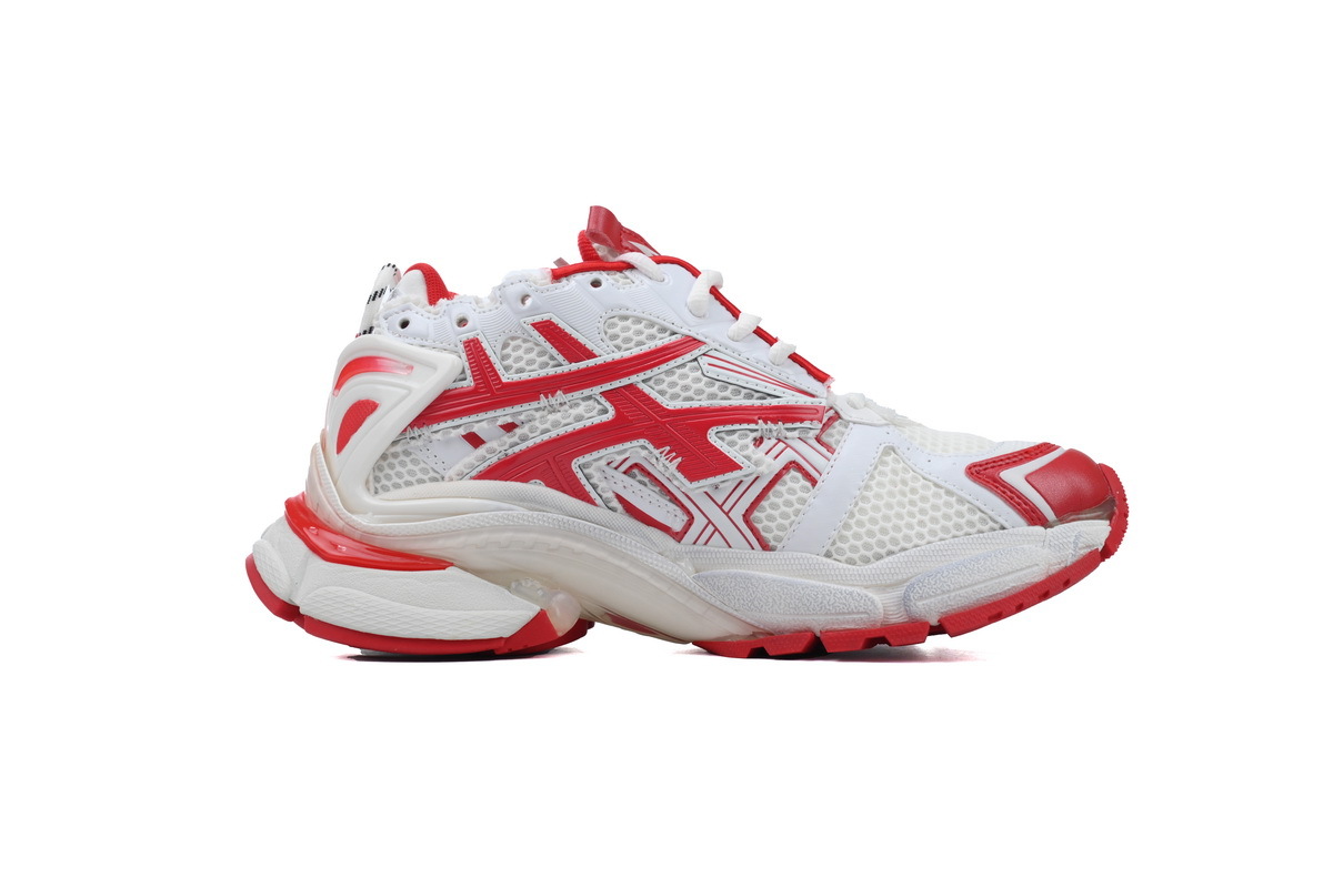 Balenciaga Runner White Red 677402W3RB29060