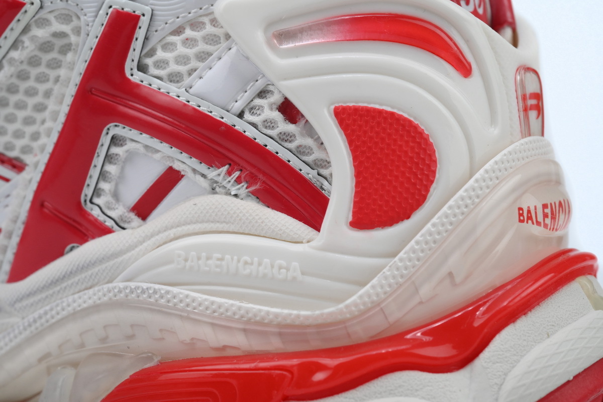 Balenciaga Runner White Red 677402W3RB29060