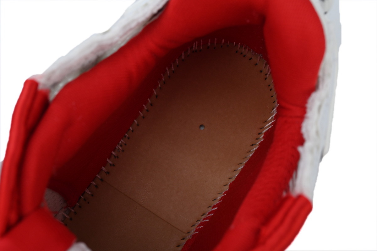 Balenciaga Runner White Red 677402W3RB29060