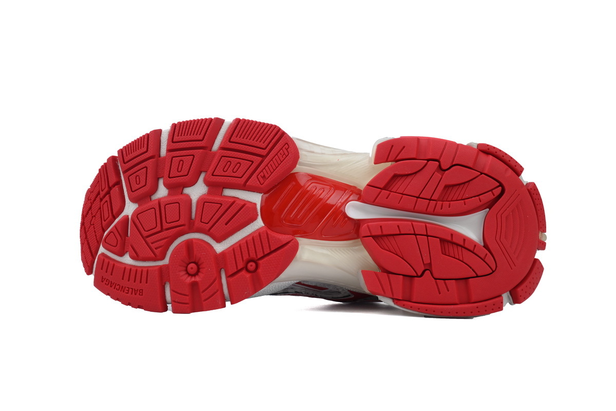Balenciaga Runner White Red 677402W3RB29060