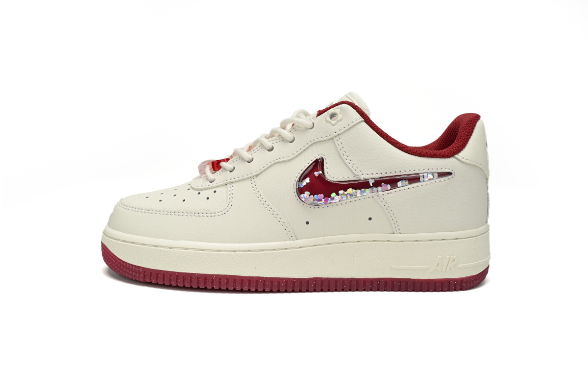 Coco Shoes Nike Air Force 1 Low '07 SE PRM Valentine's Day FZ5068-161 - Cocoshoesvip.net