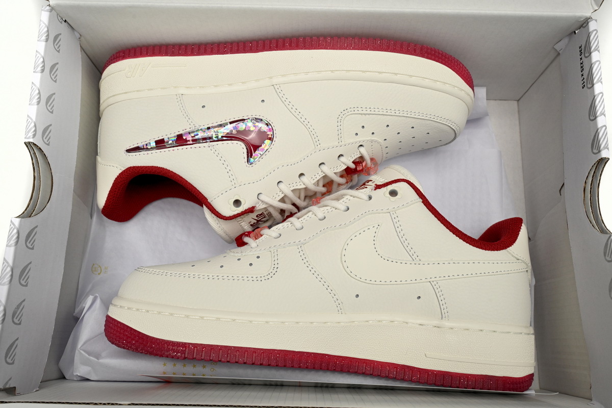 Coco Shoes Nike Air Force 1 Low '07 SE PRM Valentine's Day FZ5068-161 - Cocoshoesvip.net