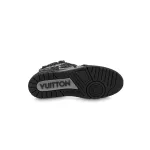 Coco Shoes Louis Vuitton LV Skate Trainer Black Swarovski Monogran 1ABMHV - Cocoshoesvip.net