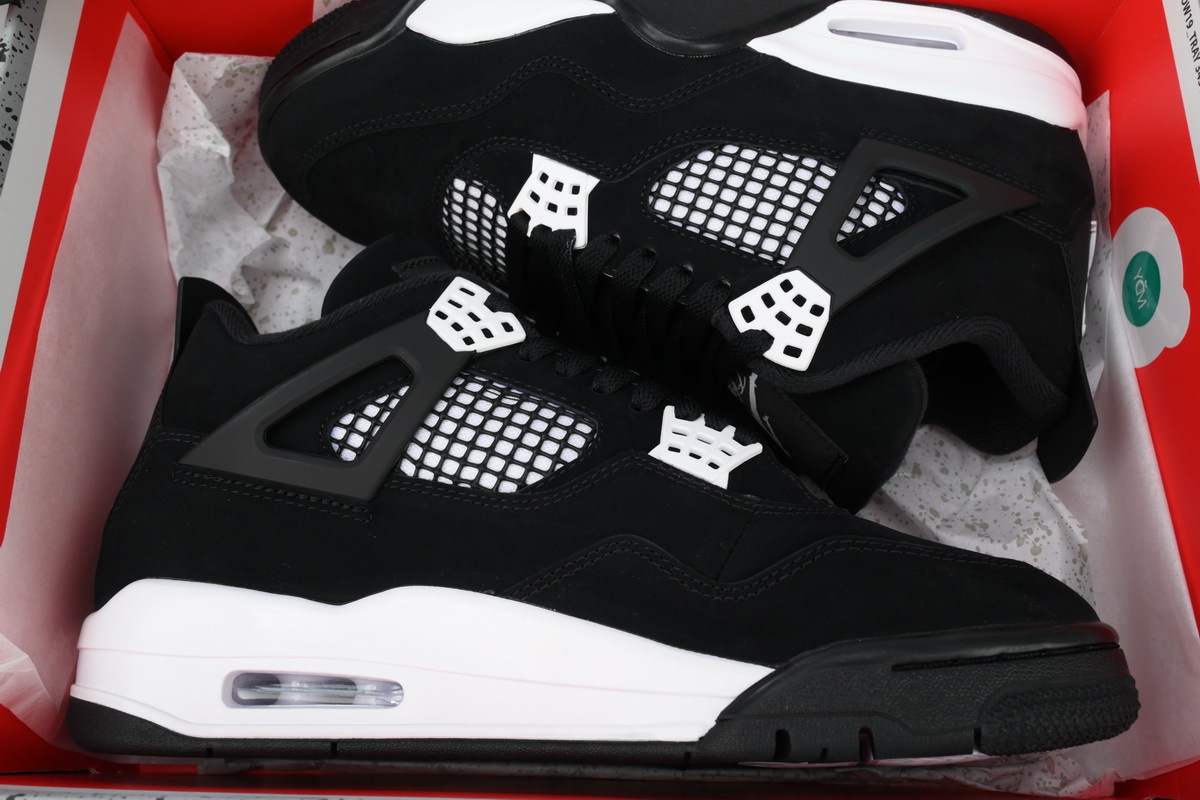 Coco Shoes Air Jordan 4 Retro "White Thunder" FQ8138-001 - Cocoshoesvip.net