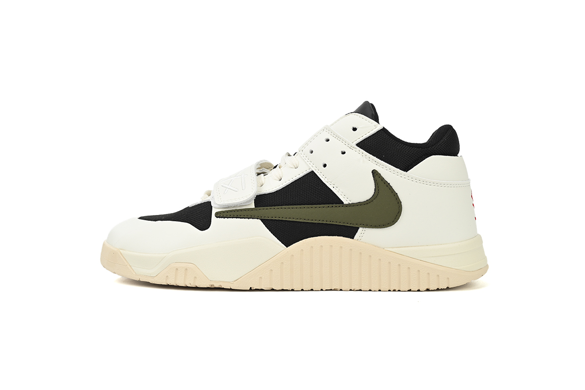 Coco Shoes Jordan Jumpman Jack TR Travis Scott Olive Green FZ8117-045 - Cocoshoesvip.net