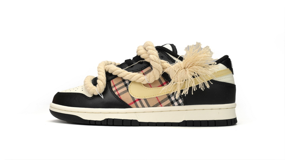 Coco Shoes Nike SB Dunk Low "Black White" Scottish Panda CW1590-100 (Limited customized) - Cocoshoesvip.net