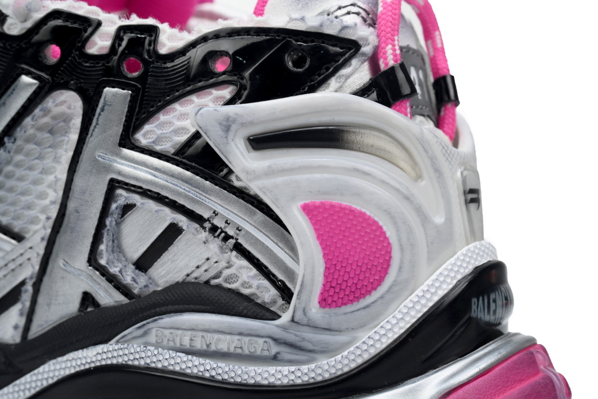 Coco Shoes Balenciaga Runner Gray Pink 677402 W3RB2 9155 - Cocoshoesvip.net