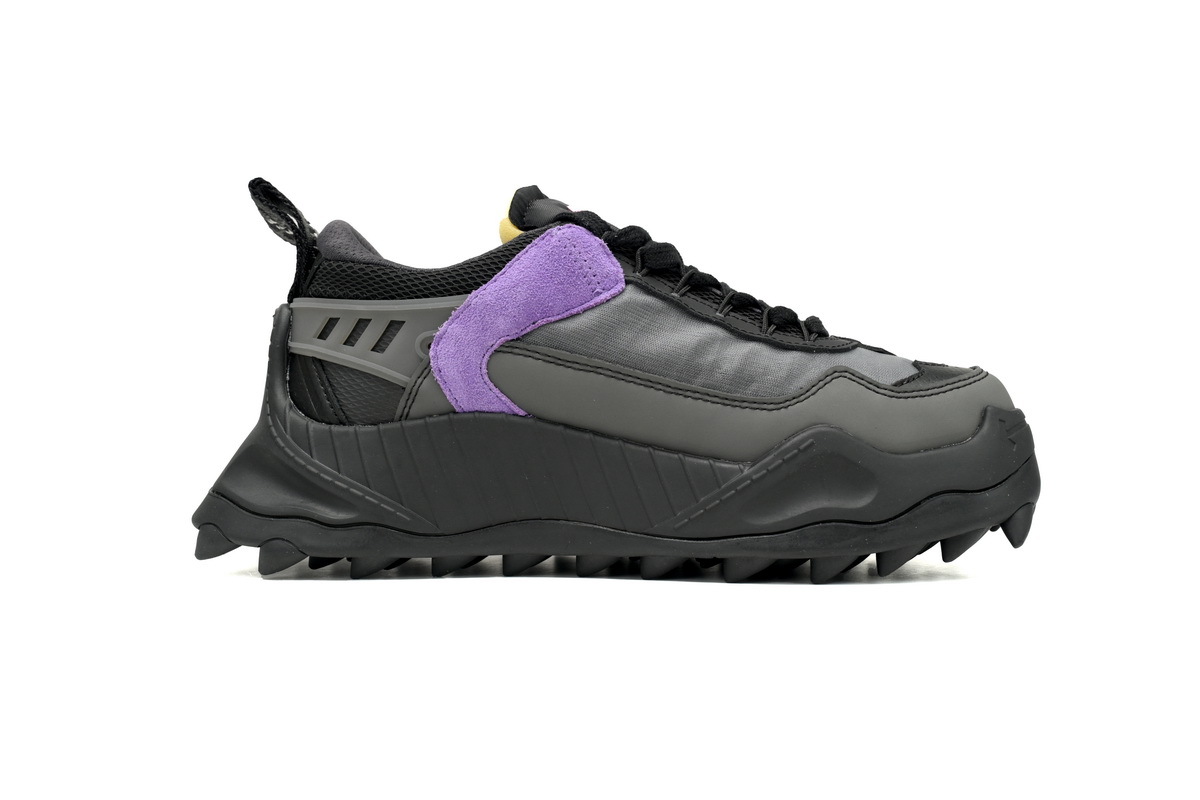 Coco Shoes OFF-WHITE ODSY-1000 Black Fucshia Grey OMIA139C99FAB0021010 - Cocoshoesvip.net