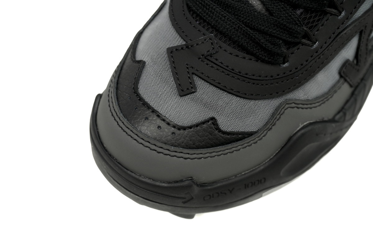 Coco Shoes OFF-WHITE ODSY-1000 Black Fucshia Grey OMIA139C99FAB0021010 - Cocoshoesvip.net