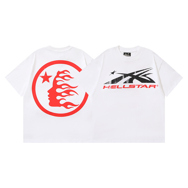 Coco Shoes Hellstar Sport Logo Gel T-shirt White - Cocoshoesvip.net