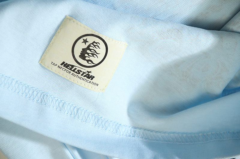 Coco Shoes Hellstar Neuron Tour T-Shirt Light Blue - Cocoshoesvip.net