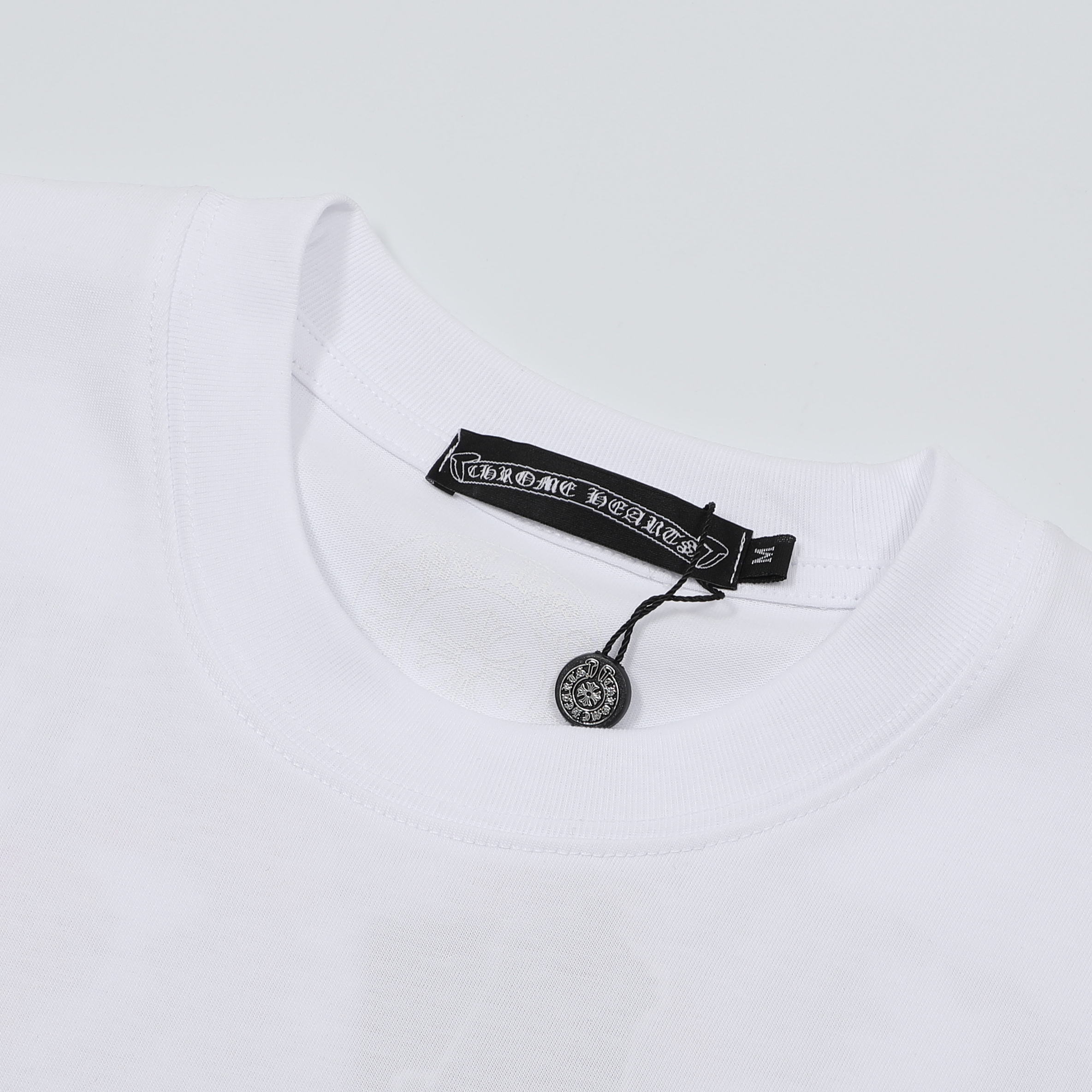 Coco Shoes Chrome Hearts Eye Chart Dagger T-shirt White/Black - Cocoshoesvip.net