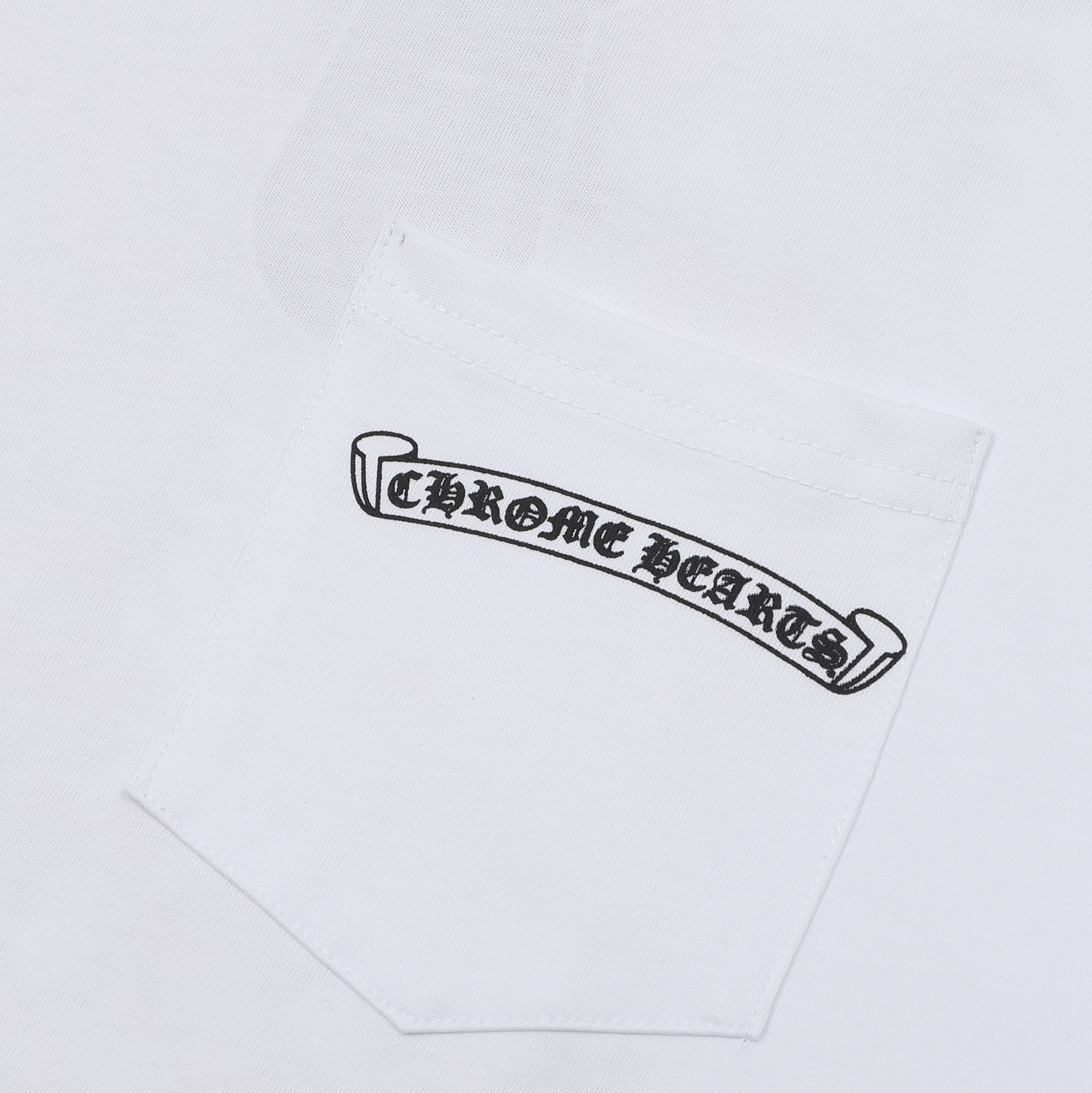 Coco Shoes Chrome Hearts Eye Chart Dagger T-shirt White/Black - Cocoshoesvip.net