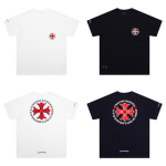 Coco Shoes Chrome Hearts Made In Hollywood Plus Cross T-shirt White/Black - Cocoshoesvip.net
