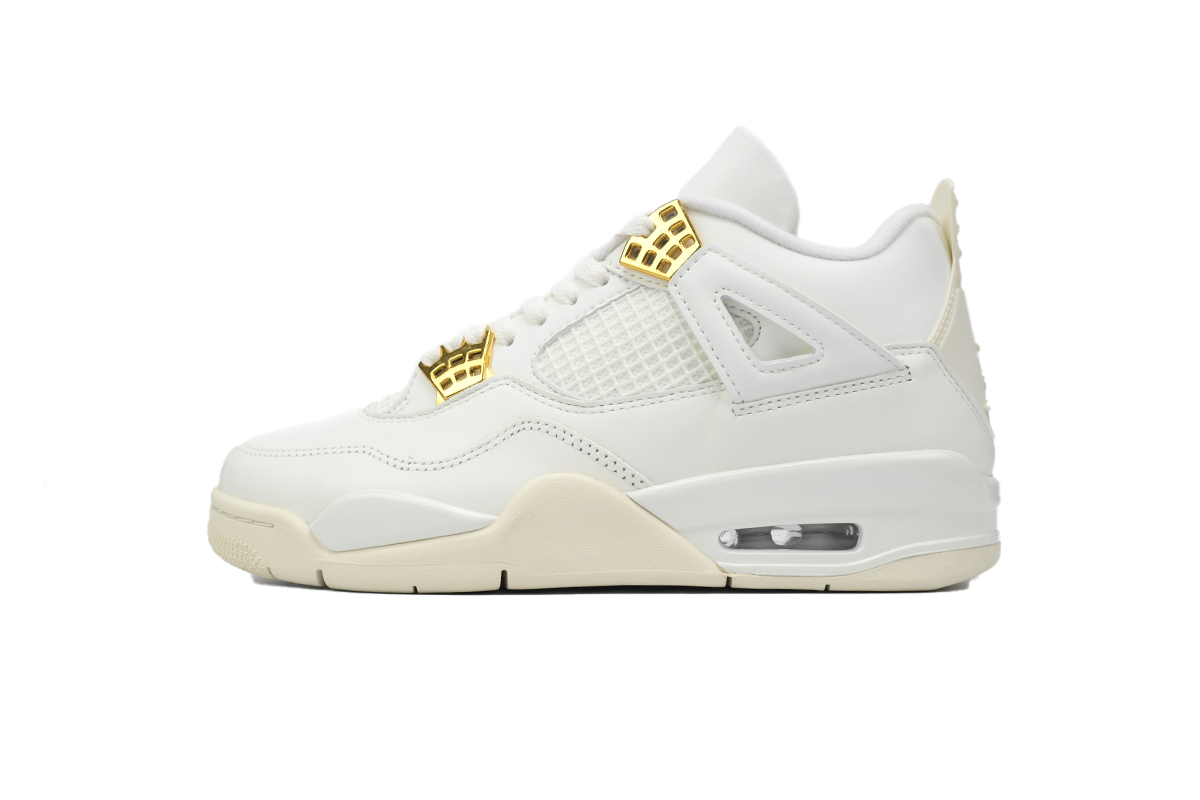 Coco Shoes Air Jordan 4 Retro Metallic Gold AQ9129-170 - Cocoshoesvip.net