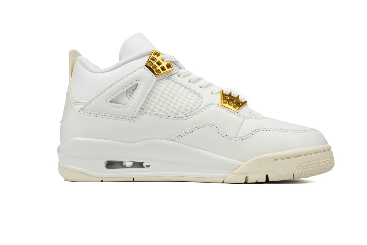 Coco Shoes Air Jordan 4 Retro Metallic Gold AQ9129-170 - Cocoshoesvip.net
