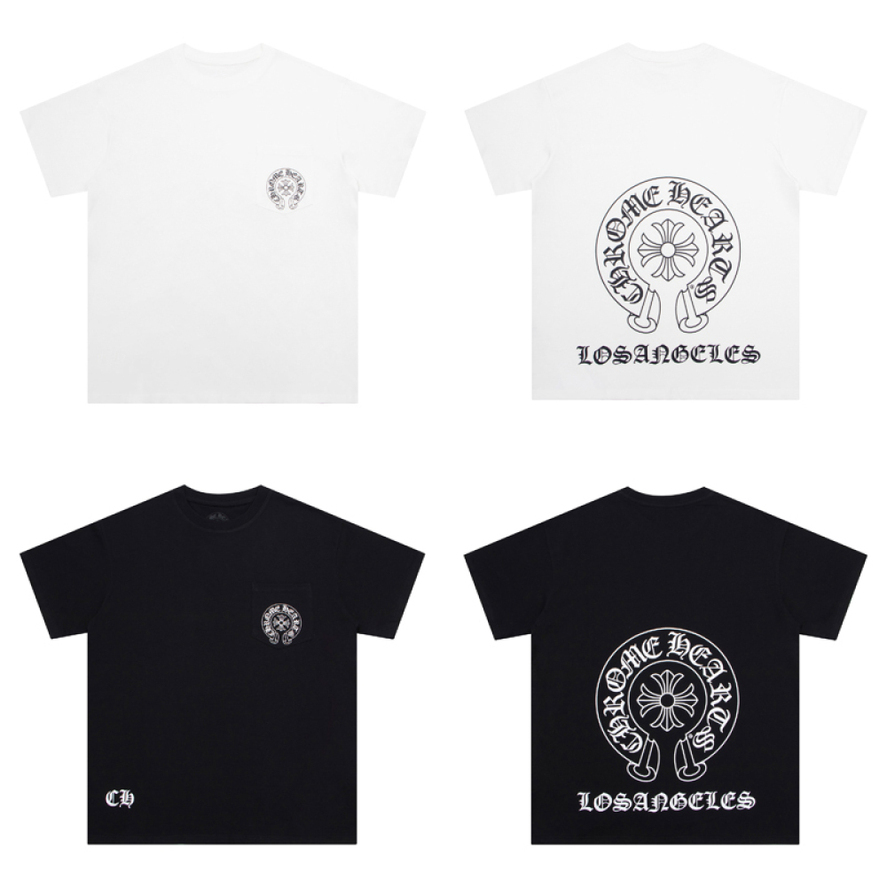 Coco Shoes Chrome Hearts Miami Exclusive T-shirt White/Black - Cocoshoesvip.net