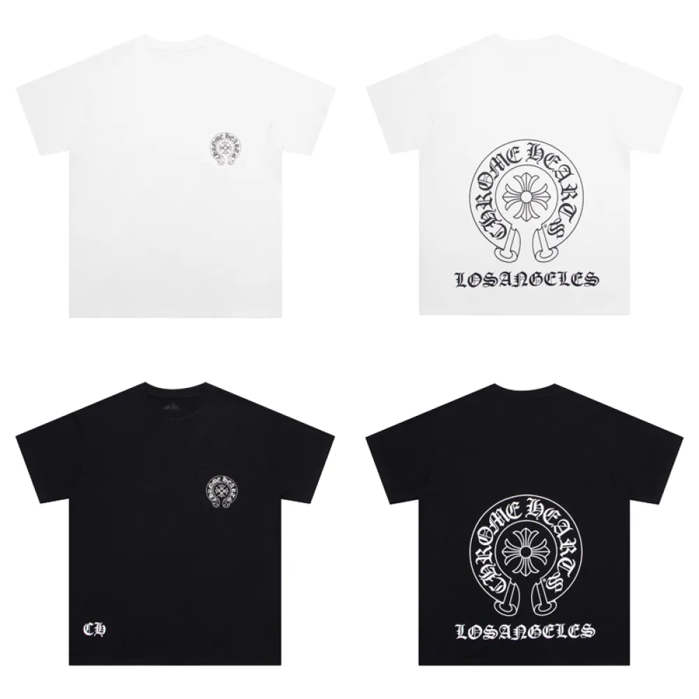 Coco Shoes Chrome Hearts Miami Exclusive T-shirt White/Black - Cocoshoesvip.net