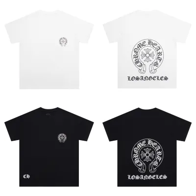 Chrome Hearts Miami Exclusive T-shirt White/Black 01